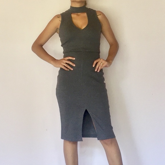 Dark grey Dress - Picture 3 of 4